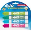 Expo Dry-erase Markers, Chisel Point, Nontoxic, 4/PK, Assorted SAN81029